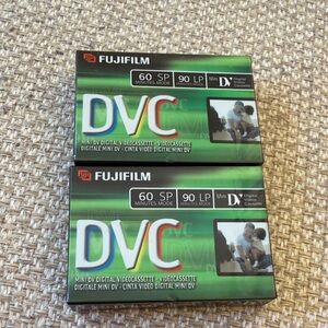 Fujifilm DVC Mini DV Videocassette Pack - (2)